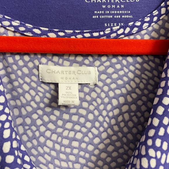 CHARTER CLUB Top & Jacket Set NWOT - Picture 3 of 6